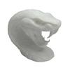 Скульптура змеи для полок 3D-печатное украшение головы, Настольное украшение с острыми зубами, Темный эстетичный декор комнаты, Реалистичная фигурка животного, Хэллоуин, Дом, Гостиная