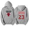 Autumn Winter Men's Hoodie NBA23 Pattern Fashion Printed Hoodie Comfortable Casual Loose Hoodie