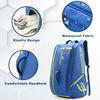 Large Capacity Badminton Tennis Bag Multifunctional Sports Backpack Outdoor Activities PU Waterproof Racket Adults