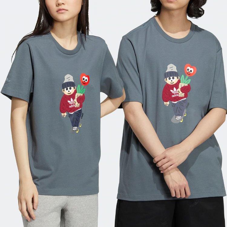 adidas Originals x Charr Morita Повседневная спортивная футболка унисекс HR3475