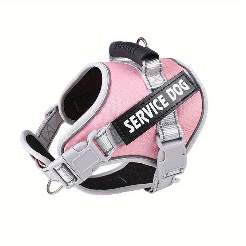 Прочная шлейка для собак с нагрудными и спинными ремнями, регулируемый светоотражающий жилет для домашних животных для активного отдыха