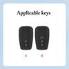 New Car Key Cover For Toyota Corolla Rav4 Camry 70 CHR Prado 150 Highlander Key Case Holder Accessories Fob 2 3 Buttons