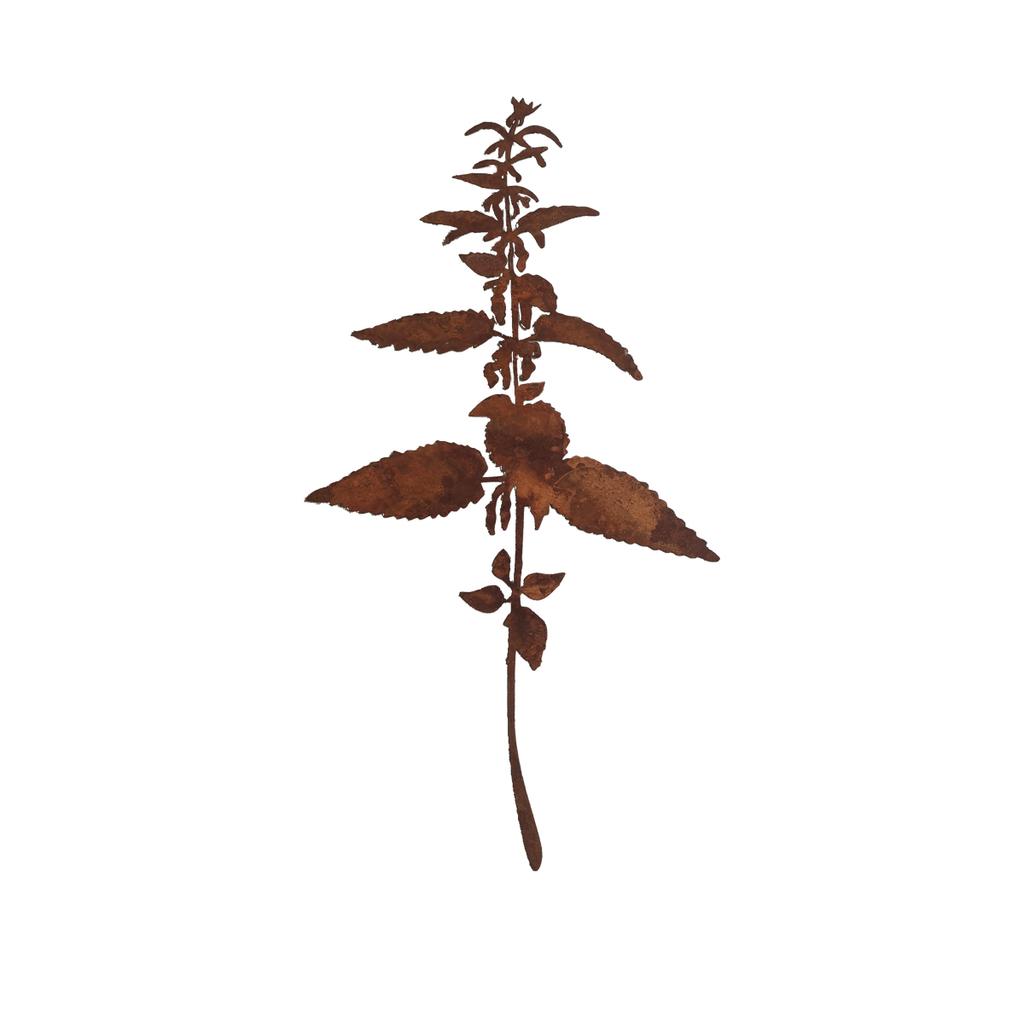 1 шт. Железное украшение в виде цветка, втыкаемое в землю, в деревенском стиле, садовые колышки, подходит для уличного, дворового, газонного и садового декора