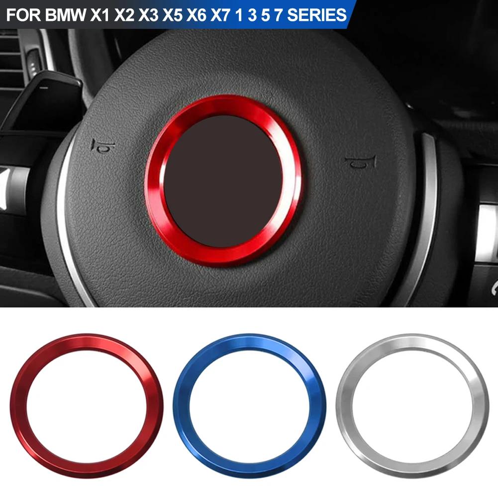 Car Styling Decoration Ring Steering Wheel Circle Sticker For BMW Performance M Power E90 E91 E92 E93 X1 X3 X5 X6 M3 M5 E46 E39