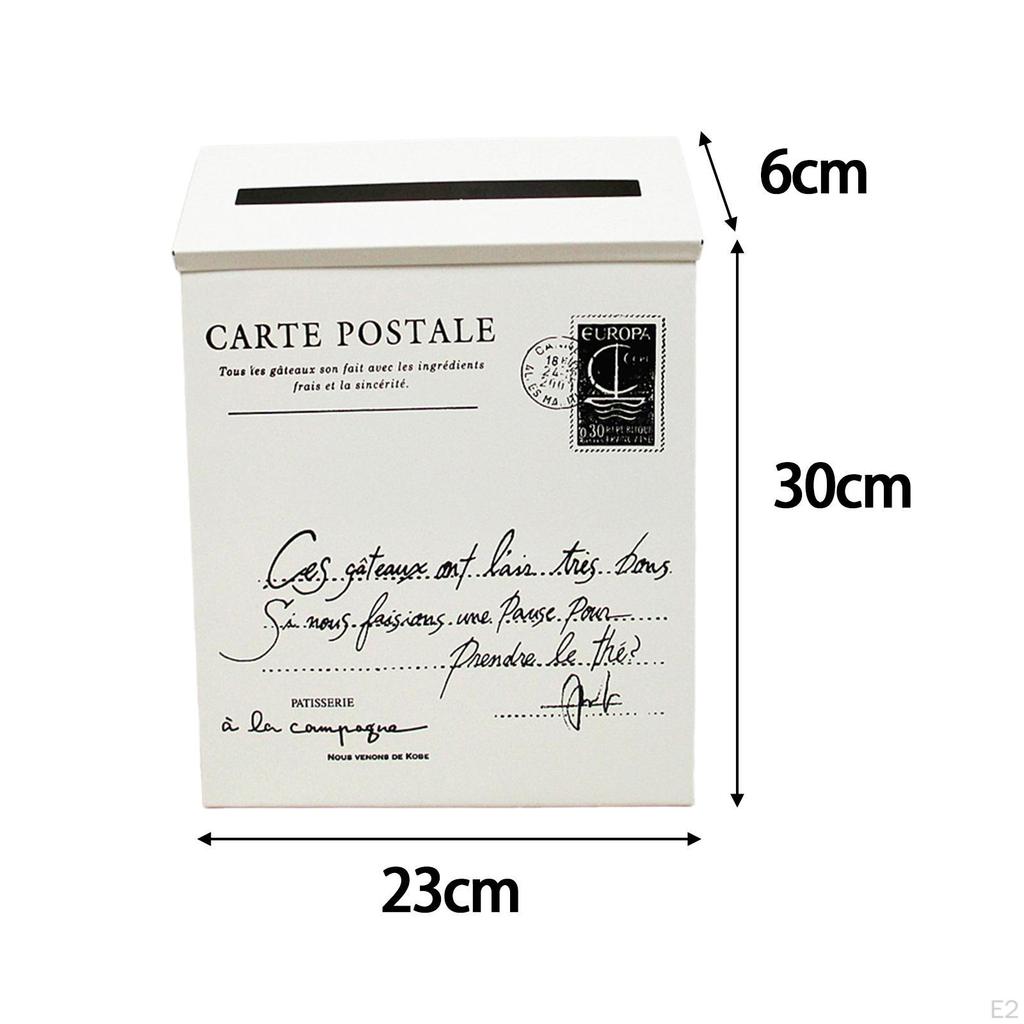 Contemporary Wall Mounted Mailbox for Stylish Outdoor Decor