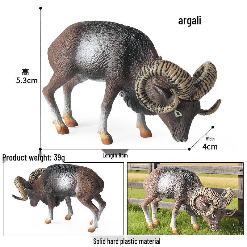 Realistic Rhinoceros Science Toy: African & Indian Models for Children's Cognitive Learning
