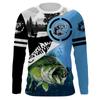 Fishing Pattern 3d Printed Summer Men's/Women's Crew Neck T-Shirt Casual Long Sleeve Oversized Fashion Quality Trend Pullover