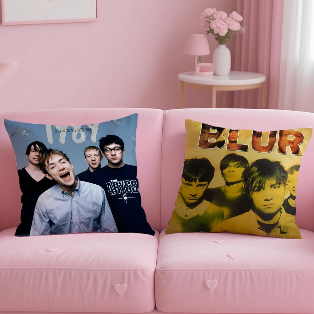 Чехол для подушки с изображением солиста группы Blur, крутой, удобный, двусторонний. Идеально для автомобиля, дивана, спальни и не только.