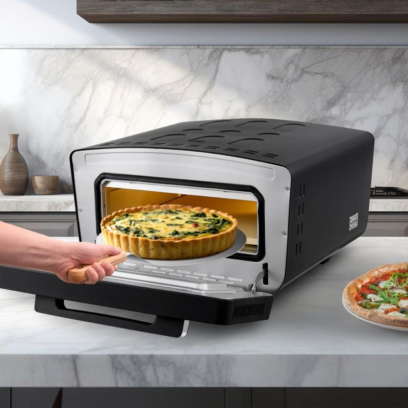 Kitchencook - K Pizza Lite - Four à Pizza électrique - Cuisson 3 Minutes - 2200w - 430°c