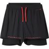 Anta Champion Outdoor Series Comfortable Casual Simple Lace-Up Five-Point Sports Shorts Women Shorts Basic-Black 162440511-1