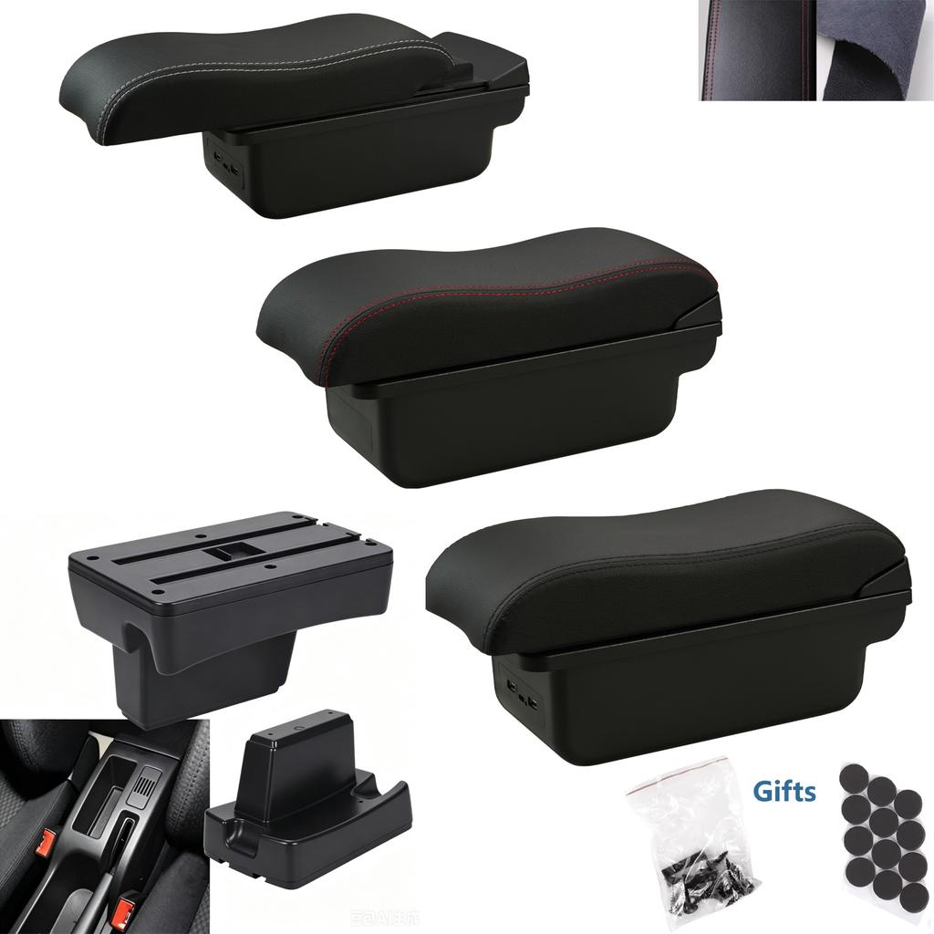 For Peugeot 307 Armrest Box For Peugeot 307 CC Convertible Car Armrest Storage Box Interior Retrofit Dedicated Car Accessories