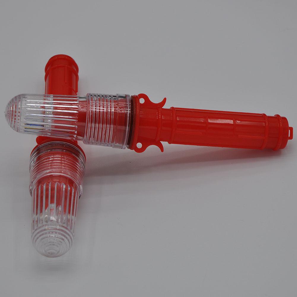 Multi-Color Solar Fishing Lights Marine Waterproof Blinker COD Flashing Lamp W6A6