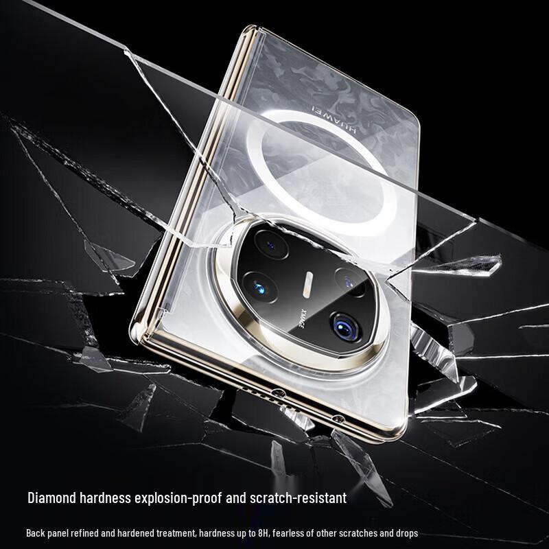 BIAZE Магнитный прозрачный чехол с защитой шарнира для Huawei Mate X6
