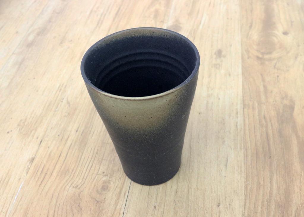 Castle Enterprise Mino Ware Japanese Cafe Series Fatty Tumbler, Iga Bizen Style, Set of 10