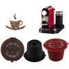 Coffeeware Coffee Filter For Nespresso 4PCS With Spoon Brush Coffee Capsules Cup Reusable