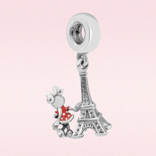 925 Silver Charm Magic Elf Castle Dangle Charm Pengdant Fit Original Bracelet Women Jewelry Gift