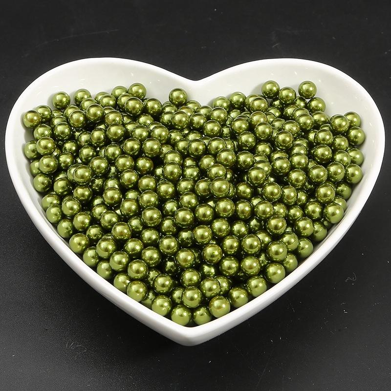 Наполнители без отверстий, поделки своими руками для изготовления ювелирных изделий, АБС-пластик, акриловые бусины с имитацией жемчуга, аксессуары для украшения, круглые бусины