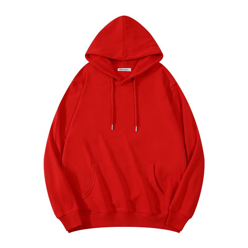 BFS012 Unisex 300g Terry Cotton Hooded Sweatshirt