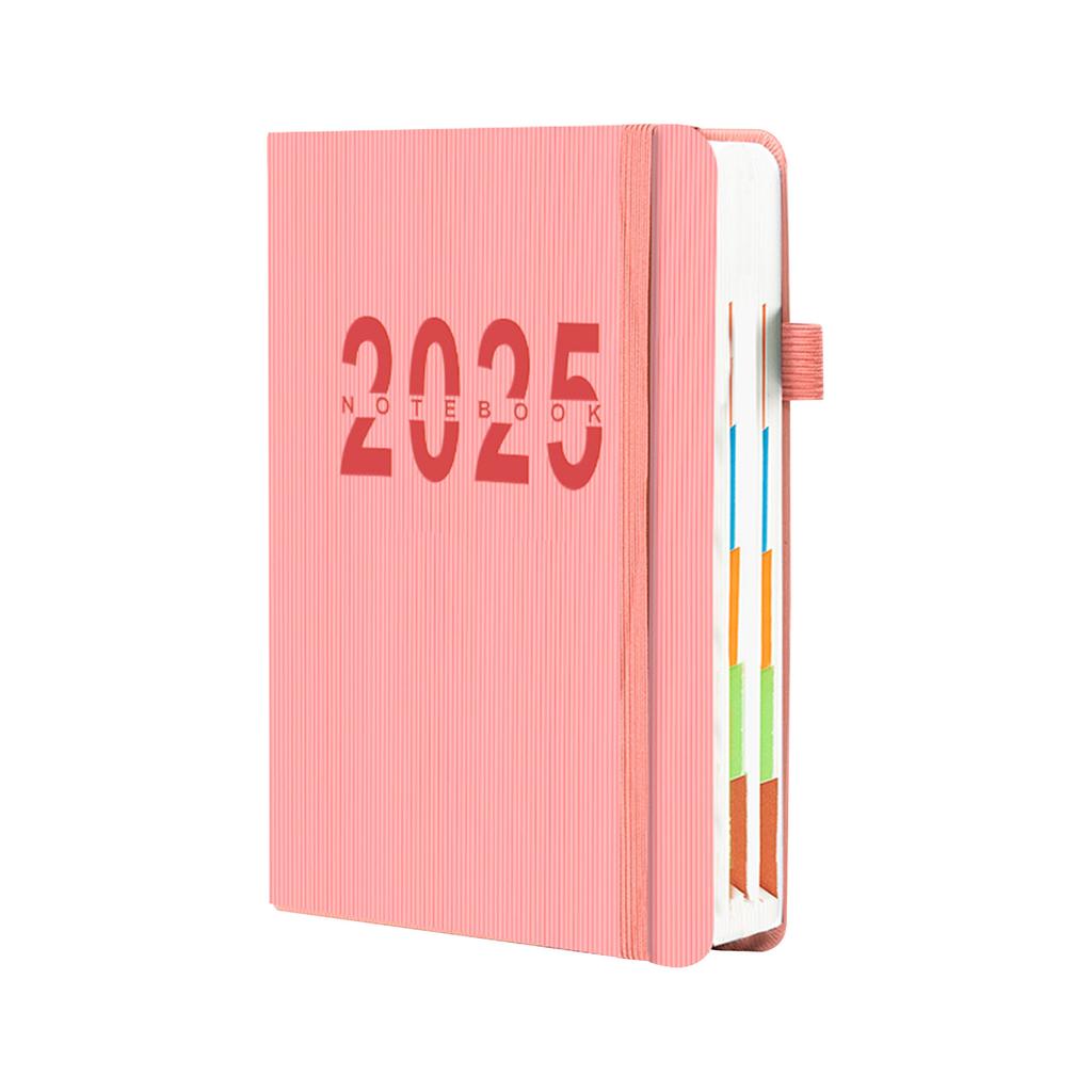 Планировщик 2025 года — еженедельный и ежемесячный планировщик, 2 календаря-планировщика в твердом переплете на 2025 год