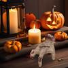 Halloween Animatronic Crawling Hand Sound/Touch Activated Self-Walking Zombie Hand with Sound Creepy Severed Hand Prop for Haunted House Decor