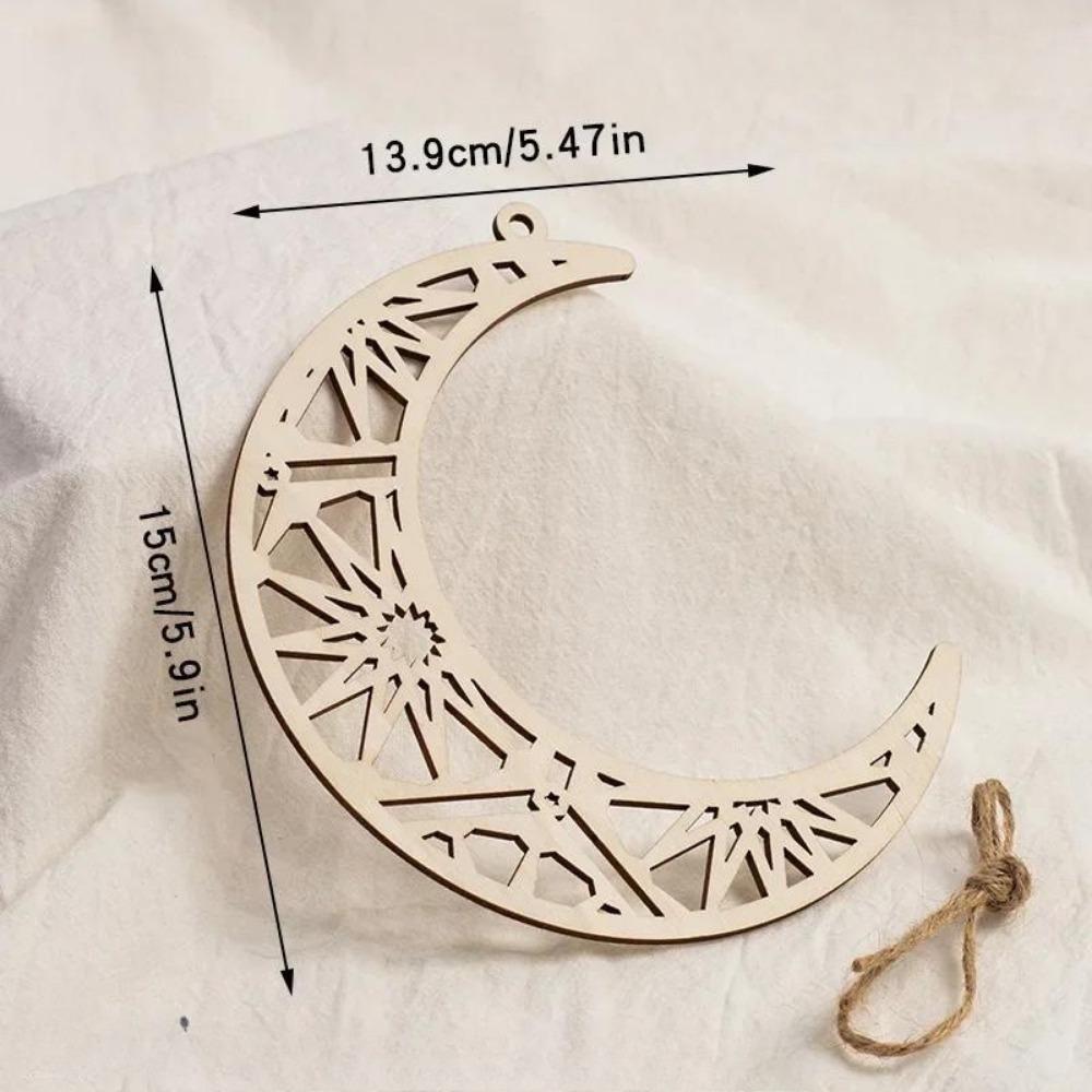 1 шт. ретро этнический стиль полые резные деревянные подвесные украшения креативное окно крыльцо сад тень художественное украшение