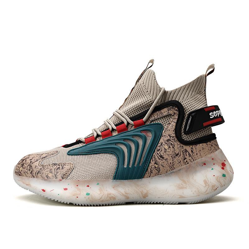 Shoes Men's Plus Size Popcorn Sneaker Four Seasons Couple Running Shoes Basketball Shoes Men's Shoes Sneaker