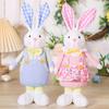 Festival Rabbit Gnoems Ornament Lovely Easters Gnomes Rabbit Ears Plush Decoration Ideal for Holiday Parties and Gifts