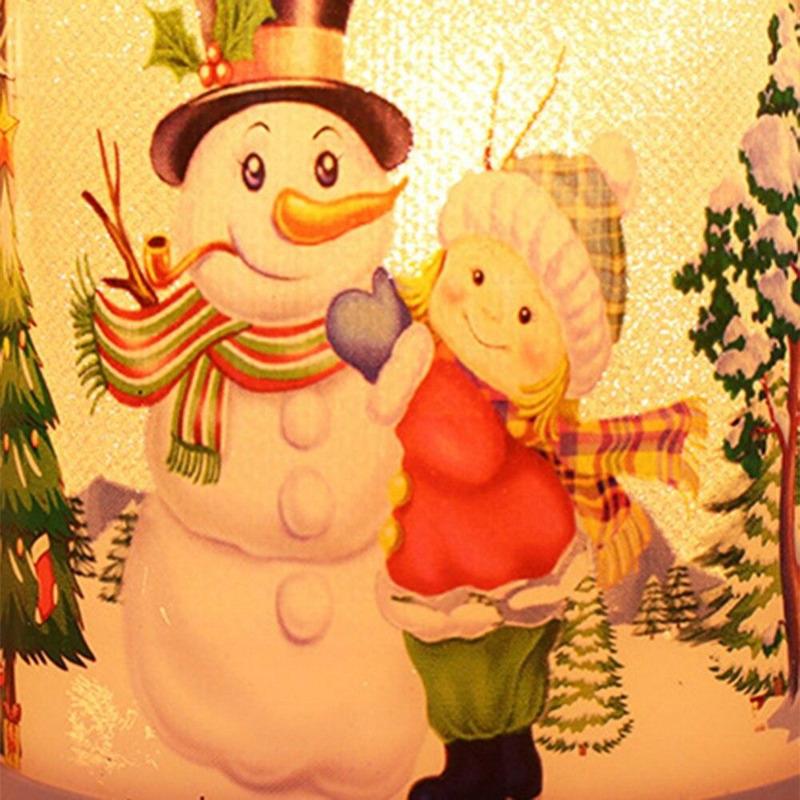 Украшения для дома Светодиодная имитация пламени свечи Новогоднее Рождественское украшение Домашний декор Рождество KTY