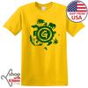 Футболка унисекс Greenpeace Green Peace Organization Мужская Женская Топ Желтая Размер от S до 5XL