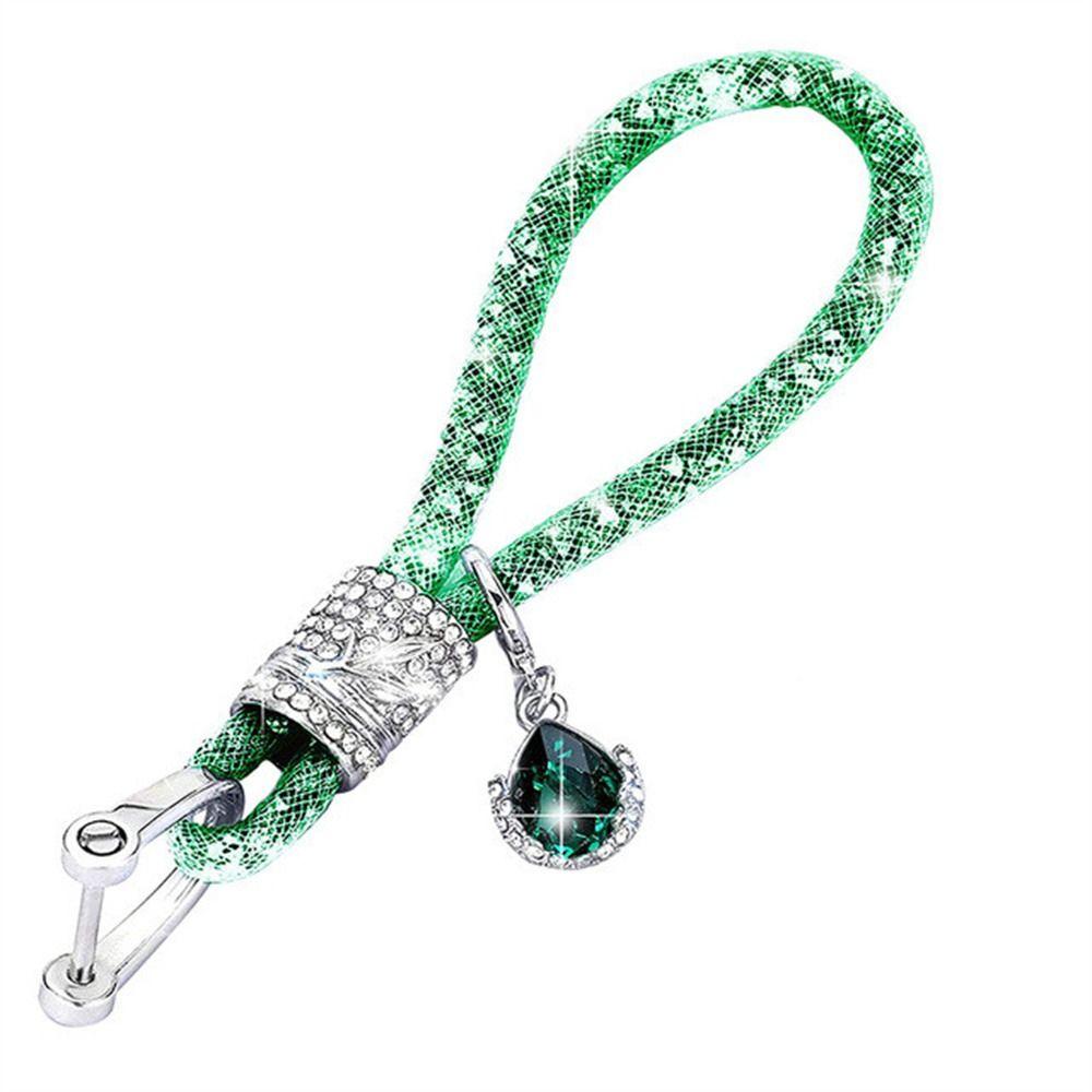 Bag Pendant Shiny Car Keychain Car Key Decorations Glitter Key Chains Car Key Ring