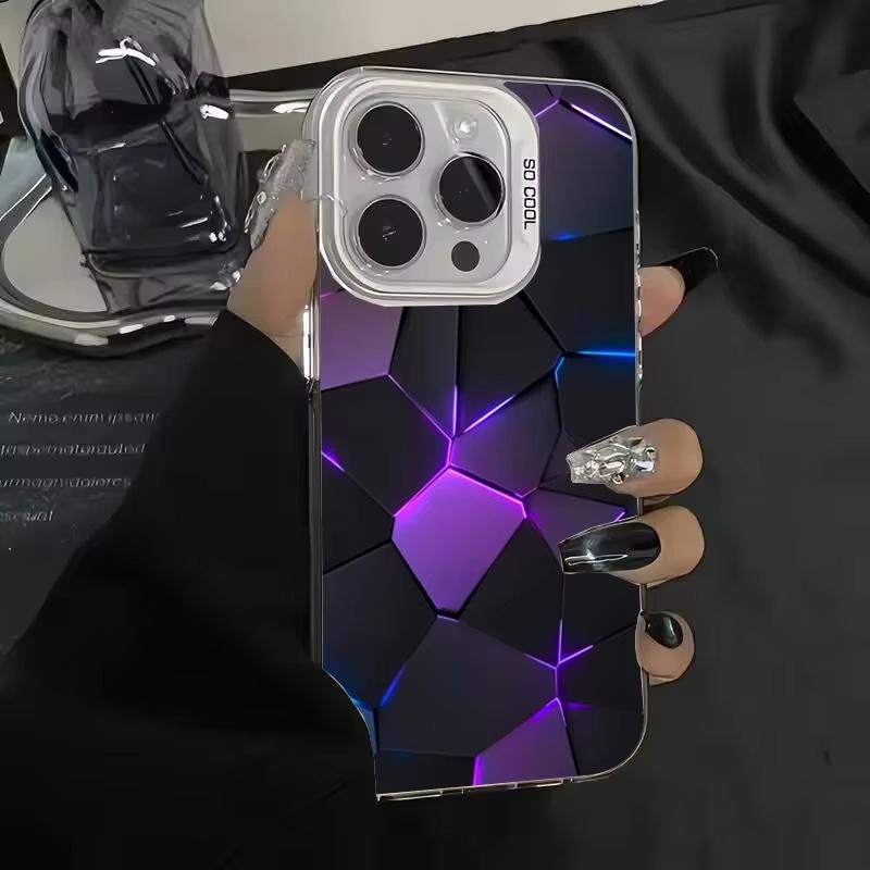 Продвинутый чехол для телефона с печатной платой для iPhone 15 17 17Air 14 13 12 11 Pro Max Plus 7 8 16E Прозрачный противоударный чехол Жесткая крышка