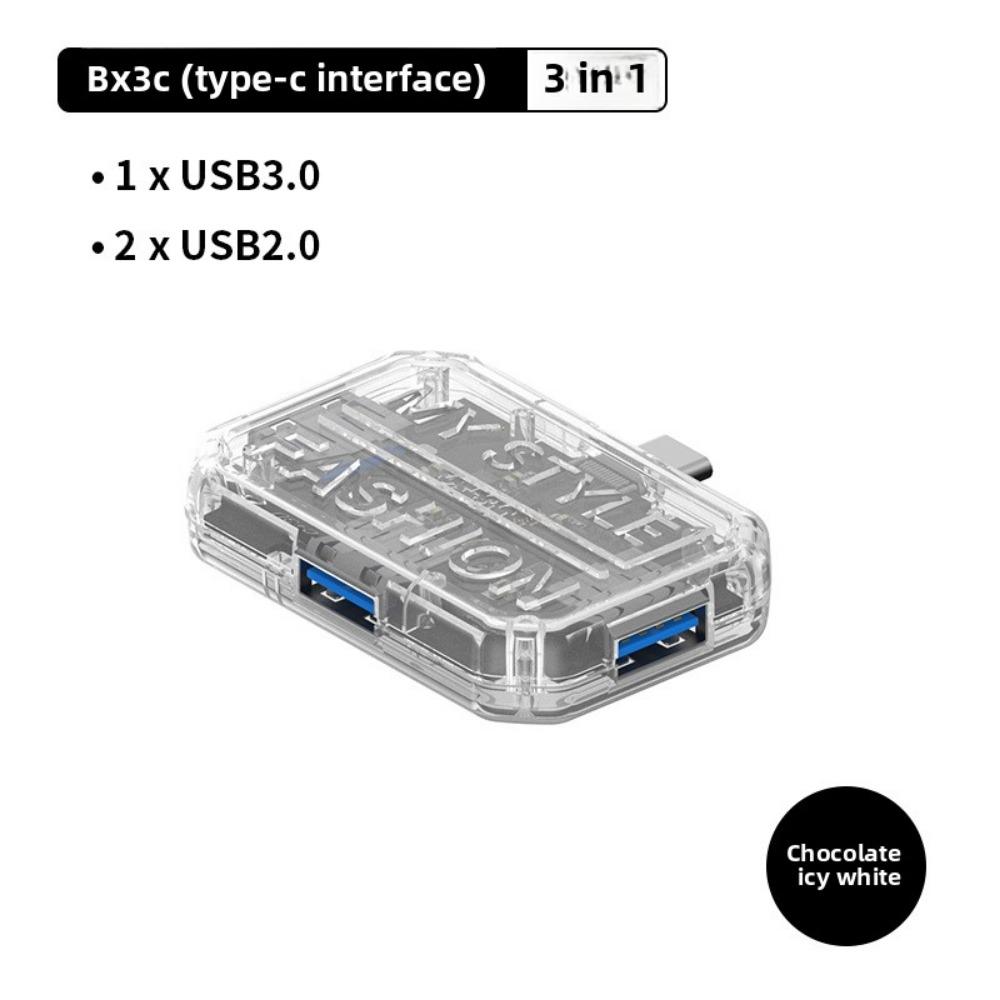 Прозрачный 10 в 1 док-станция типа C USB-концентратор адаптер для ноутбука ПК MacBook