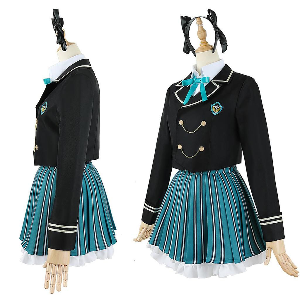 [Milky Time] Kagura Mea Cosplay Halloween VTuber Costume Uniform