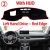 Anti-Slip Dashboard Cover Protective Pad Car Accessories Sunshade Carpet for Mazda CX-5 CX5 KF 2017 2018-