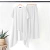 ZANZEA Women Retro Fashion Outfits Irregular Long Blouse and Trousers Summer Two Piece Suit Set