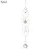 Ornament Curtains Embellishment Hanging Prisms Pendant Star Moon Crystal Wind Chime Sun Catcher
