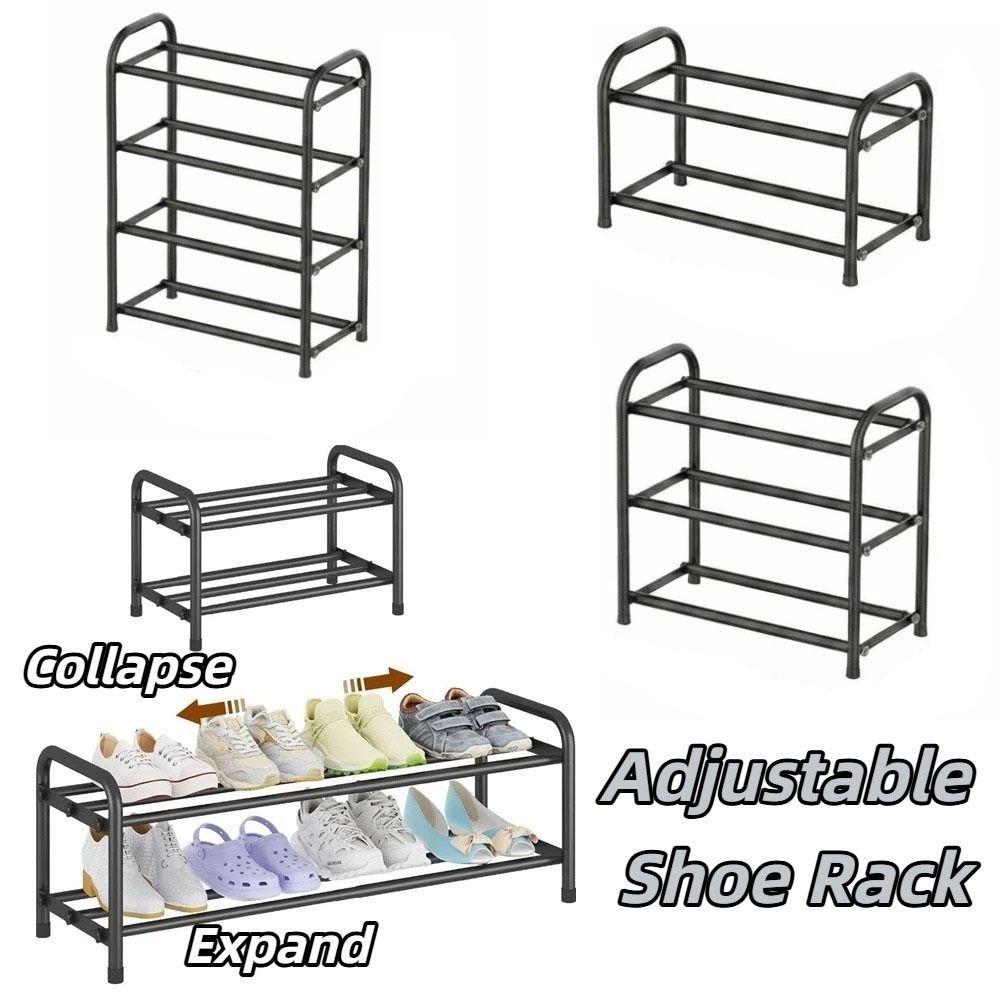 Adjustable Storage Shoe Storage Organizer Flexible Storage Adjustable Shoe Rack Doorway