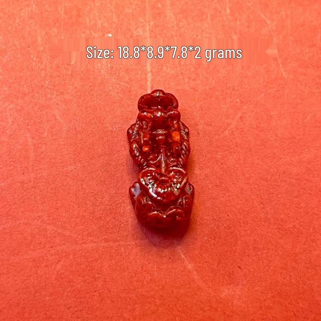 Original Gold-Plated Cinnabar Turtle Shell Fu Plaque and Gourd Pouch Accessories