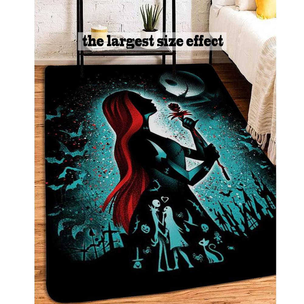 C-Corpse Bride Cartoon Door Mat Washable Non-Slip Living Room Sofa Chairs Area Mat Kitchen Doormat Area Rug