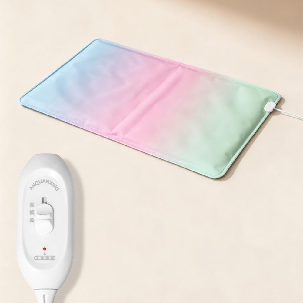 Waterproof Pet Electric Blanket Anti-scratch Thermostat Control Electric Heating Dog Bed Cartoon Pattern Warm