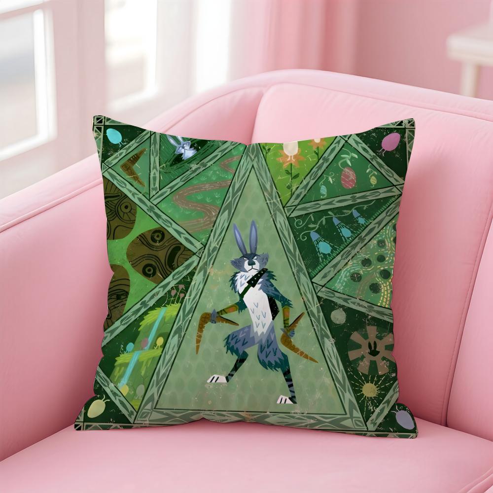 1PCS RRise Of The Guardians Arts Icons Cushion Cover Pillowcase Short Plush Invisible zipper Room Sofa Cushion Cover