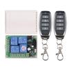 12v 4ch Remote Control Switch 315mhz Wireless Remote Control 12v 10a Wireless Remote Control Transmitter with Receiver for Wireless Control