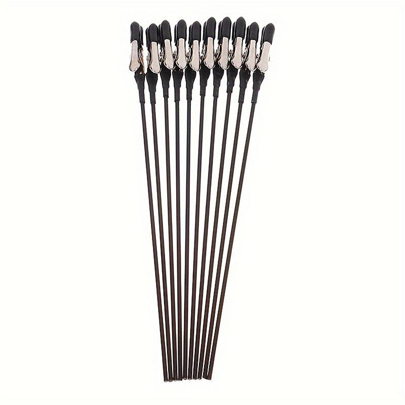 Подставка-держатель для покраски моделей с 10 магнитными зажимами-крокодилами, набор палочек, гибкие инструменты для моделирования для аэрографии, моделирования