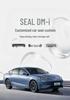 Умные чехлы на сиденья BYD Seal DM-i 2025-2026: Автомобильные чехлы полного покрытия, для всех сезонов.
