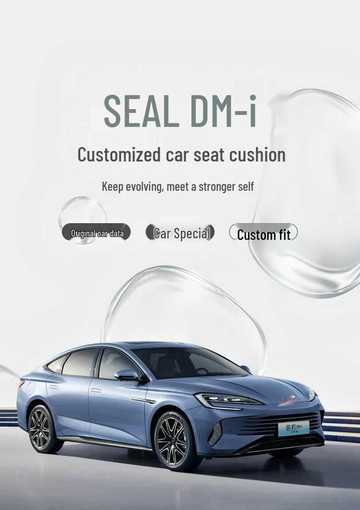 Умные чехлы на сиденья BYD Seal DM-i 2025-2026: Автомобильные чехлы полного покрытия, для всех сезонов.