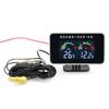 Waterproof LCD Digital Car Truck Voltmeter Water Temp Gauge Temperature Sensor 10mm Temperature Volt Meter 12v Voltage 2 In