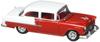 Johnny Lightning Classic Gold Version B 1955 Chevrolet Sedan 164 2-Door (Red/White)