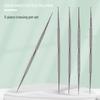 Stainless Steel Embossing Dotting Pen - Double-Ended Nail Art Shaping Tool