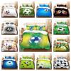 3D Bedding Set Comforter Duvet Cover Charming Football Printing Bed Quilt Cover Pillowcase Microfiber Home Textiles