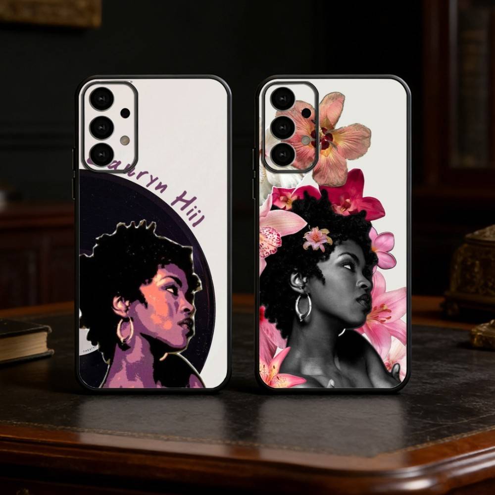 Singer L-Lauryn Hill phone Case For Samsung S25,24,21,22,23,30,Ultra,20,Plus,Fe,Lite,Note Soft Black Cover